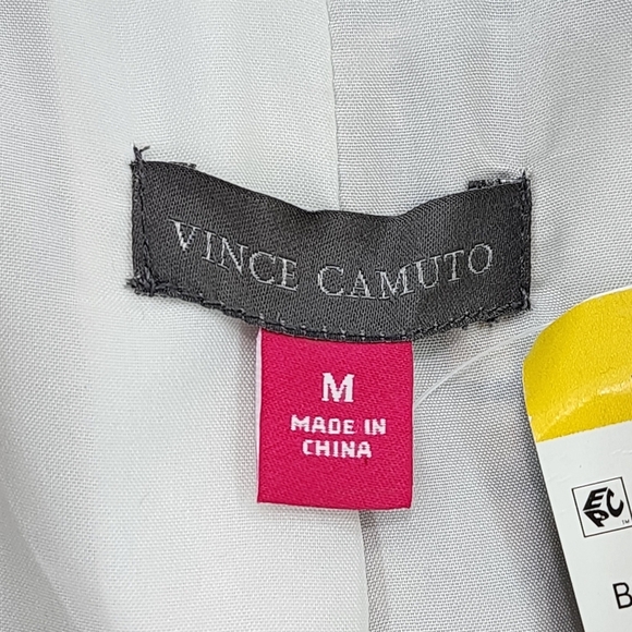 Vince Camuto Women's Poly Stretch Fully Lined Padded Shoulder Blazer - M - Picture 3 of 10